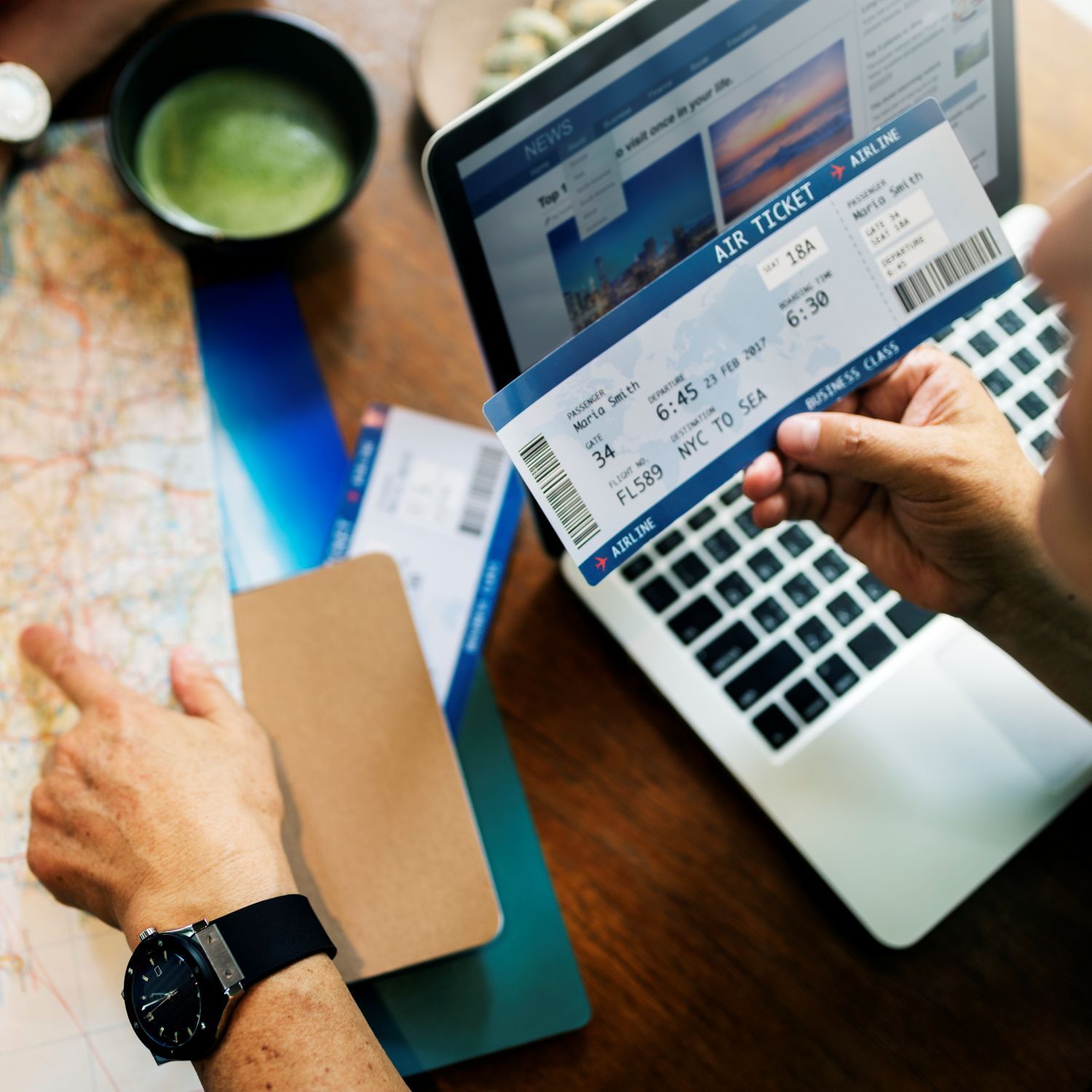 Booking flight tickets in advance